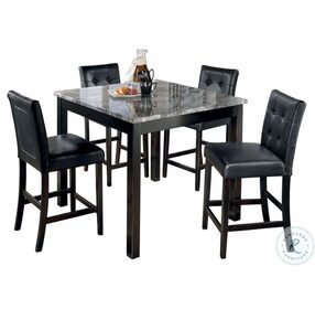 Maysville 5 Piece Square Counter Height Dining Room Set