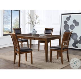 Gia Brown Dining Chair Set Of 2