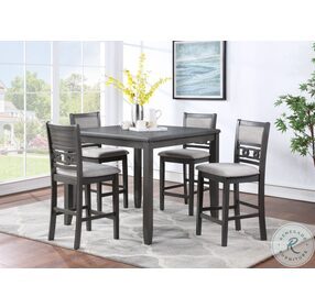 Gia Gray Counter Height Chair Set Of 2