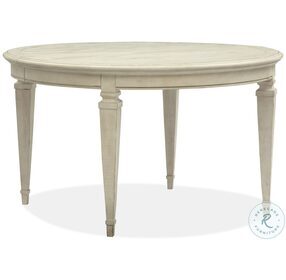 Newport Alabaster Round Extendable Dining Room Set