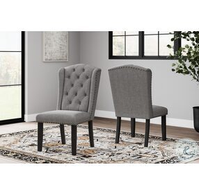 Jeanette Gray Counter Height Chair Set Of 2
