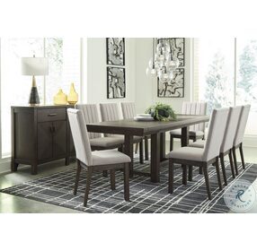 Dellbeck Brown Extendable Dining Table