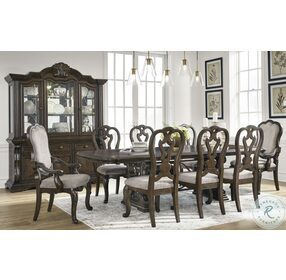 Maylee Gray Arm Chair Set Of 2