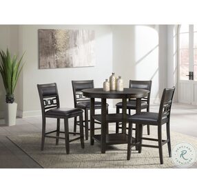 Taylor Walnut Counter Height Dining Table