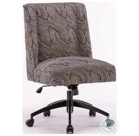 DC503 Maze Ebony Adjustable Swivel Desk Chair