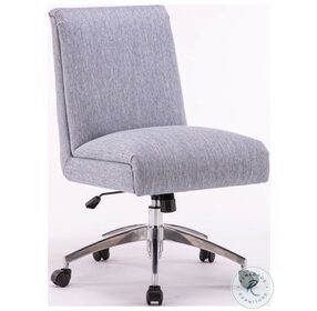 DC506 Adlyn Blue Adjustable Swivel Desk Chair