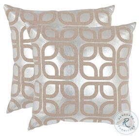 Cole Silver Small Pillow Set of 2