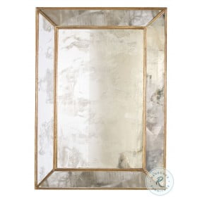 Dion Antique And Gold Leaf Rectangular Mirror