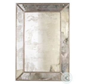 Dion Antique And Silver Leaf Rectangular Mirror