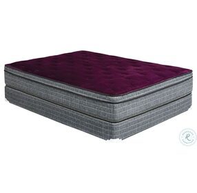 Minnetonka Purple And Grey 13" Euro Pillow Top Full Mattress