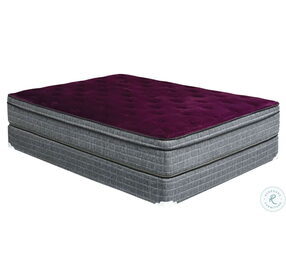 Minnetonka Purple And Grey 13" Euro Pillow Top Full Mattress