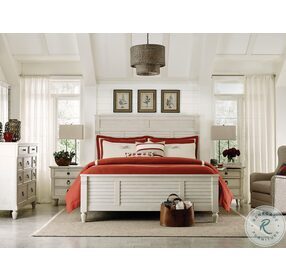 Grand Bay Acadia Egret King Panel Bed