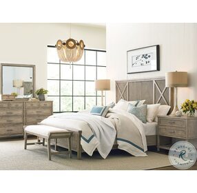 West Fork Canton Aged Taupe King Panel Bed