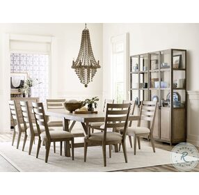 West Fork Gilmore Aged Taupe Extendable Dining Table