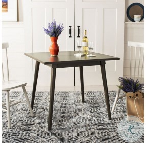 Simone Ash Brown Square Dining Table