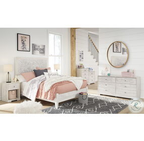 Paxberry White Wash 4 Drawer Chest