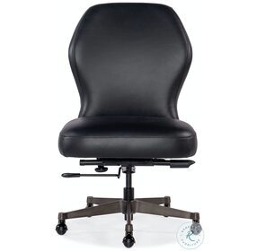EC370-099 Black Swivel Tilt Executive Chair