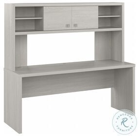 Echo Gray Sand 72" Home Office Set with Hutch