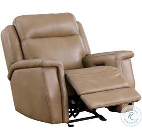 FinesseCraft Saddle Power Glider Recliner with Power Headrest And Footrest