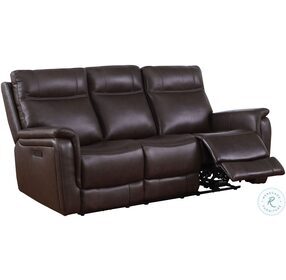 Trailblaze Tobacco Brown Power Reclining Living Room Set with Power Headrest And Footrest