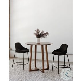 Shelby Black Counter Height Stool
