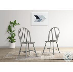 Orland Grey Side Chair Set Of 2