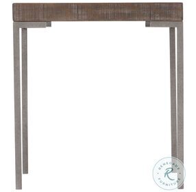 Logan Square Sable Brown And Grey Mist Side Table
