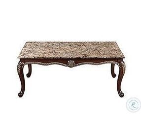 Maximus Brown And Marble Occasional Table Set