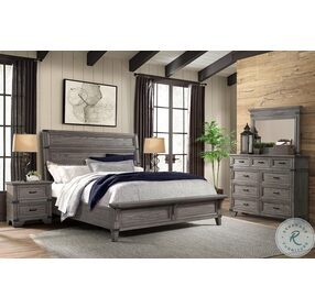 Forge Brushed Steel Queen Bed With Bench Footboard
