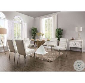 Cilegon White Side Chair Set Of 2