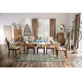 Blanchefleur Weathered Light Natural Tone 39" Dining Table