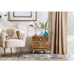 Blanchefleur Weathered Light Natural Tone Nightstand
