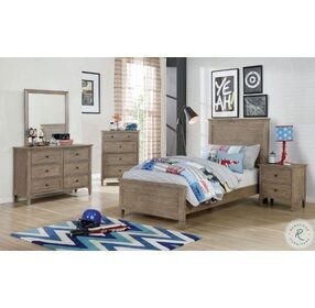 Vevey Wire Brushed Warm Gray Chest