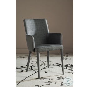 Summerset Gray Linen Arm Chair
