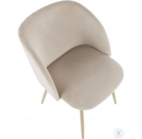 Luna Cream Fran Dining Chair Set Of 2