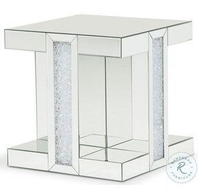 Montreal Silver 23" End Table
