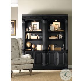 Telluride Black Bunching Bookcase
