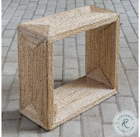 Rora Natural Woven Accent Table
