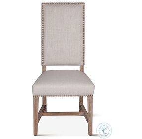 Dani Light Gray High Back Formal Dining Chair Set Of 2