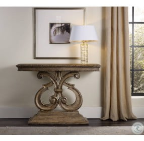Solana Brown Console Table