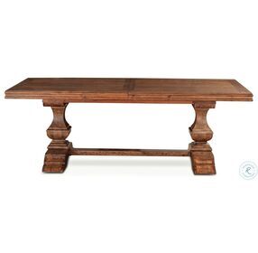 Charles Earth 110" Extendable Dining Table