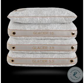 Glacier White Personal Performance Extra Firm Pillow