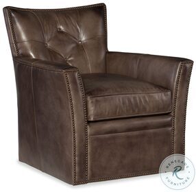 Conner Checkmate Trade Swivel Club Chair