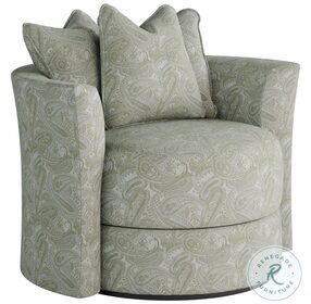 Wild Child Manchester Mineral Scatter Pillow Back Swivel Chair
