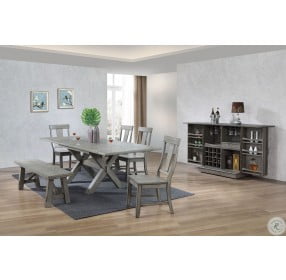 Graystone Burnished Gray Extendable Bar