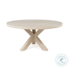 Greer Cerused Oak Tripod Round Dining Table