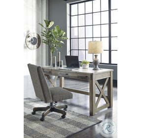 Aldwin Gray Home Office Lift Top Desk