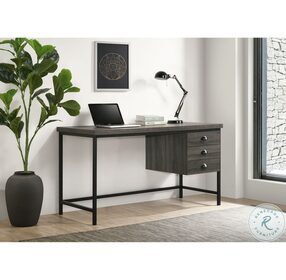 Ashby Dark Gray Desk