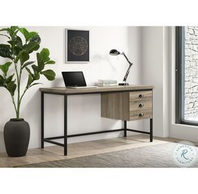 Ashby Light Gray Desk