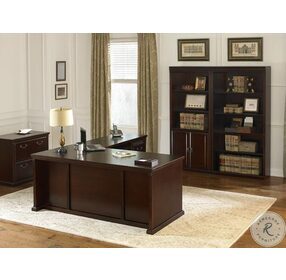 Huntington Club Vibrant Cherry 4 Drawer Lateral File Cabinet